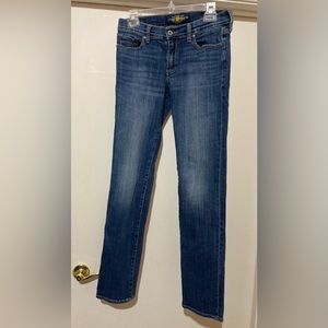 Lucky Brand Straight Jeans 4/27 LONG